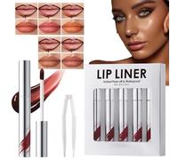 Acunny Immasie à lèvres étanche, pelage à lèvres à rouge à lèvres, Tchette à lèvres de maquillage 5x 5x épluche étanche, Couleur de lubrification Cosmétiques portables les jours hautement pigmentés