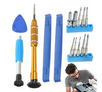 Acunny Kit de démontage du kit d'outils de réparation de manette de jeu | Désarmez le tournevis de déclassement de démontage - Kit d'outils de réparation de précision électronique