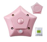 Acunny Lampe UV intelligente pour toilettes | Couvercle purificateur d'air compact avec lumière UV | Éclairage de nuit adhésif multifonction & accessoire de nettoyage pour siège de toilette, armoire