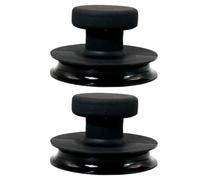 Acunny Lot de 2 supports de levage pour bols tibétains en silicone avec bols, base stable pour décoration zen, harmonisation des chakras, méditation, classe de musique