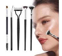 Acunny Lot de 5 brosses à cils pour cils, pinceaux pour les yeux - Séparateur de cils - Curling