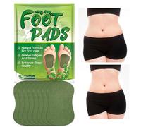 Acunny Lot de 8 coussinets de désintoxication naturels pour le corps à base de - Films adhésifs - Pour nettoyer le corps d'absinthe - 8 coussinets naturels pour les pieds et le corps