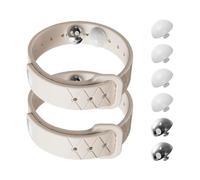 Acunny Motion Sickness Bracelets contre le mal des transports pour voiture et croisière - Bracelets en silicone pour les voyages en voiture, avion, maladie de mer - Vacances, aventures, parc de