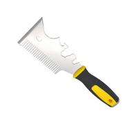 Acunny Nettoyeur de rouleau de peinture - En acier inoxydable 13 en 1 - Avec clé - Peigne de nettoyage pour pinceaux - Pour mur et bordure, extérieur, artisanat, construction, peinture de maison et