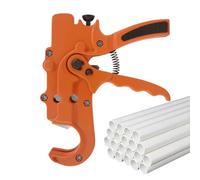 Acunny Outil de coupe de PVC, Machine robuste de coupeur de tuyau, Ciseaux de tuyau de PVC ergonomiques PPR Hydraulique et devoirs