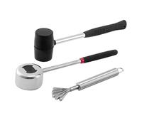 Acunny Outil pour ouvrir les noix de coco - Kit pour couper les bols de fruits - Ouvre-noix de coco très résistant - Pour cuisine, pique-nique, camping, appartement, maison, activités en plein air