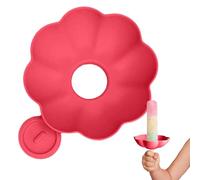 Acunny Pas de bac à glace qui tombe, porte-glace pour, cuillère à glace anti-fuite, protection de pagaie en silicone lavable au lave-vaisselle pour filles et garçons