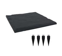 Acunny Pierres De Pas pour Le Jardin,Décoration de Sol Extérieur | Lot de Dalles de Jardin avec Piquets pour Chemins Terrasse Piscine Aire de Jeux Extérieur