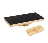 Acunny Planche d'Équilibre,Anti-Dérapant Portable en Bois - Planche D Équilibre De Renforcement De La Cheville - Pour Femmes Yoga Pilates Rééducation Entraînement Fitness Maison Bureau Salle