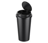 Acunny Poubelle Voiture - Corbeille Pour Porte Gobelet Auto Avec Couvercle | Conteneur Étanche avec Couvercle, Corbeille à Déchets pour Auto, Camion, Camping-Car, pour Organisation et Rangement