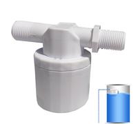 Acunny Robinet flotteur de contrôle du niveau d'eau Régulateur de niveau d'eau automatique avec fermeture de 15 mm Silencieux Robuste pour Aquarium Agriculture Arrosage de Jardin