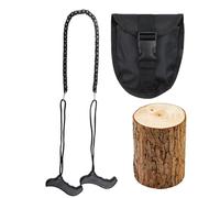 Acunny Scie manuelle - Chaîne de corde pour branches hautes - Outil de survie pliable portable pour camping, chasse, randonnée, abattage d'arbres, élagage de branches et coupe de bois pour