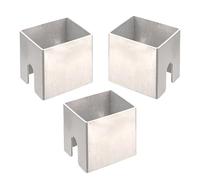 Acunny Support de joint de barbecue, support de joint de poêle - 3 entretoises en acier inoxydable | de cuisson de lave-vaisselle pour feu de camp