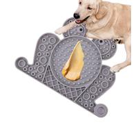 Acunny Tapis de Licking en Silicone pour Chien, Tapis de Licking pour Animaux de Compagnie - Gobelet à tétine en Silicone - Forme de Tapis d'alimentation - Plateau sensoriel à lécher -