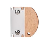 Acunny Tondeuse à chants, outils de menuiserie avec manche en bois | Coupe manuelle pour bandes de droits - Pour PVC, stratifié, mélamine, de plâtre, armoires, charpentiers,