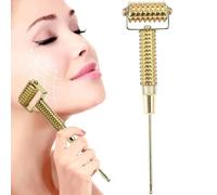 Acupuncture aiguille en or audire l'oreille de cuivre détectant un stylo de massage avec une petite tête détection, un rouleau d'acupuncture multifonctionnel flexible pour la clinique et le m.