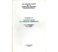 Acupuncture et sciences - Monographie N. 14