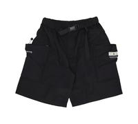 Acupuncture - Short Cargo Noir Taille Élastique - Homme - Shorts - Noir - Taille: XS