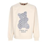 Acupuncture - Sweat Léger Col Rond Crème - Homme - Sweatshirts et sweats à capuche - Beige - Taille: M