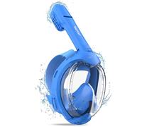 ACURE Masque de Plongée Intégral pour Enfants, SN03 Ensemble de Tuba Anti-Buée & Sec, Masque de Plongée avec Système de Respiration Plus Facile pour Les Débutants en Natation âgés de 3 à 8 Ans