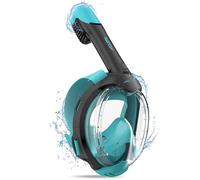 ACURE Masque de Plongée Intégral pour Enfants, SN03 Ensemble de Tuba Anti-Buée & Sec, Masque de Plongée avec Système de Respiration Plus Facile pour Les Débutants en Natation âgés de 3 à 8 Ans