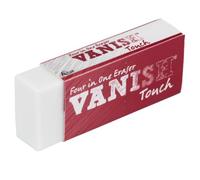 Acurit Vanish Touch Gomme d'artiste sans latex - Gommes souples et flexibles pour croquis avec pochette de protection - Compatible avec graphite, anthracite, pastel