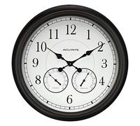 ACURITE avec thermomètre et hygromètre, Noir, 61 cm