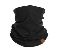 ACUSHLA Cache-cou 100 % laine mérinos pour homme et femme, toutes saisons, Noir 210, 9.4''X19.7''