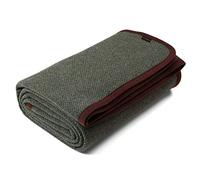 ACUSHLA Couverture Chaude en Laine mérinos - 160 x 200 cm (Laine) - Militaire (Olive)