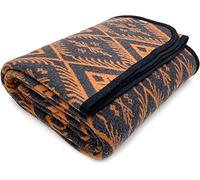 ACUSHLA Couverture Chaude en Laine mérinos - Gris bohémien (160 x 220 cm) - Couverture de canapé - Grand jeté de canapé - Idéal pour Le Camping en Plein air, Toutes Les Saisons