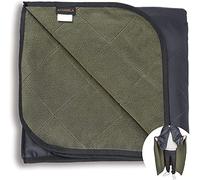 ACUSHLA Couverture de Camping, Couverture de Pique-Nique, Couverture imperméable 200 x 145 cm - pour l'extérieur, Le Camping, Les Voyages, la terrasse et Les Excursions en Famille (Vert)