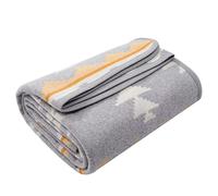 ACUSHLA Couverture de Camping en Laine mérinos, Couverture en Laine Naturelle, Couverture Double, 160 x 200 cm,Idéale pour Le Camping en Plein air