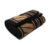 ACUSHLA Couverture de Camping en Laine mérinos, Douce, Chaude, épaisse, Lavable, Grande Couverture pour Camping, Voyage, Toutes Saisons, 200 x 160 cm, Kaki