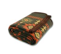 ACUSHLA Couverture en Laine mérinos pour AC (Vert Nordique, 79 x 63 cm)