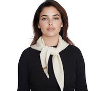ACUSHLA Écharpe triangulaire 100 % laine mérinos pour femmes, tricotée, foulard de mode, légère, douce, tour de cou chaud, 120X40