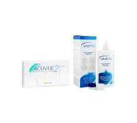 Acuvue 2 (6 lentilles) + Vantio Multi-Purpose 360 ml avec étui