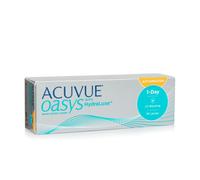 Acuvue Oasys 1-Day with HydraLuxe for Astigmatism (30 lentilles) Puissance: -4.75, BC: 8.50, Diamètre: 14.30, Cylindre: -0.75, Axe: 180° -4.75