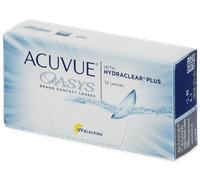 Acuvue Oasys (12 lentilles) Puissance: +0.75, BC: 8.80, Diamètre: 14.00 +0.75