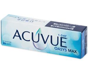 Acuvue Oasys Max 1-Day (30 lentilles) Puissance: +0.50, BC: 9.00, Diamètre: 14.30 +0.50