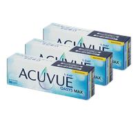Acuvue Oasys Max 1-Day Multifocal (90 lentilles) Puissance: +0.25, BC: 8.40, Diamètre: 14.30, Addition: +1.75 MID +0.25