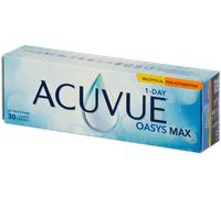 Acuvue Oasys Max 1-Day Multifocal for Astigmatism (30 lentilles) Puissance: +2.00, BC: 8.50, Diamètre: 14.30, Addition: High (+2.00D - +2.50D), Cylindre: -1.00, Axe: 100° +2.00