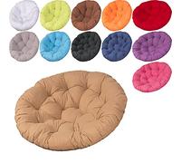 ACUY Coussin Fauteuil rotin Ø70cm(27.51inch) Coussin de Chaise Thicken Papasan Confortable Coussin de Jardin Exterieur imperméable pour Intérieur Extérieur Jardin Patio