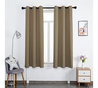 ACUY Rideaux Opaques 120x120cm Rideau Porte d'entrée Isolant Thermique Isolation Thermique Installation Facile pour Chambre Salon