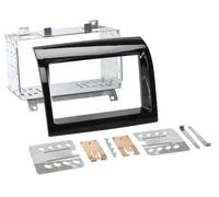 ACV Adaptateur de façade 2-DIN pour Fiat Ducato / Citroën Jumper noir piano