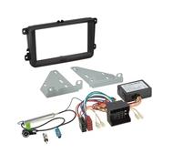 ACV Cache autoradio double DIN ACV 621320-30-01 adapté pour Seat, Skoda et Volkswagen