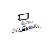 Kit Installation autoradio 2DIN SWC Adaptateur ant. compatible avec VW Seat Skod