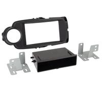 ACV Adaptateur 2-DIN Soft Touch pour Toyota Yaris 2014 > Noir