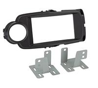 ACV Adaptateur de façade 2-DIN pour Toyota Yaris 2014 > Noir