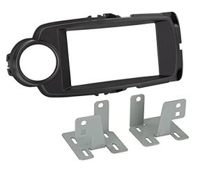 ACV Adaptateur de façade 2-DIN pour Toyota Yaris 2014 > Noir