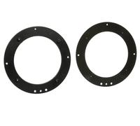 ACV Adaptateurs haut-parleurs Ø 165 → Ø 130 mm Noir – 2 adaptateurs (1 paire)